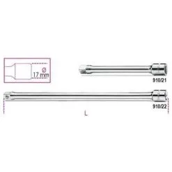 BETA Rallonge - 910/21 & 910/22 - X 1 - 250 Mm - 3/8'' - 3/8'' - Carré Femelle