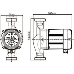 Circulateur électronique BETA2 25 – 40 / 180 Pour Chauffage Central CLASSE A -BÊTA Soldes Magasin 15624942 3