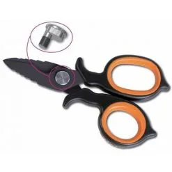 Ciseaux D'électriciens à Double Effet Avec Profils à Foret En Acier Inoxydable Revêtu En DLC Beta 1128BAX -BÊTA Soldes Magasin 24403303 3