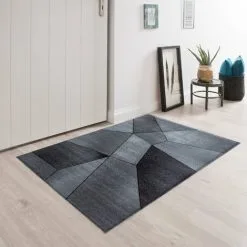 BETA MARBRE - Tapis Effet Marbre - Gris 080 X 150 Cm -BÊTA Soldes Magasin 42194448 3