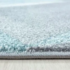 BETA PASTEL - Tapis Couleur Pastel - Bleu & Gris 080 X 150 Cm -BÊTA Soldes Magasin 42195359 3