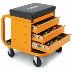 Mini-servante Tabouret à 3 Tiroirs Beta 2258-O -BÊTA Soldes Magasin 60079017 3