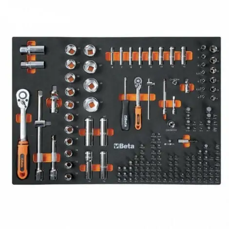 BETA Servante C24EH/7-N + Compo De 218 Outils En Plateau - ZFR024EH1 2 BETA Servante C24EH/7-N + Compo De 218 Outils En Plateau - ZFR024EH1 – Image 2